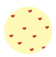 D�cors & Cr�ations Coeurs 4 Cocoa Butter Transfer Sheets